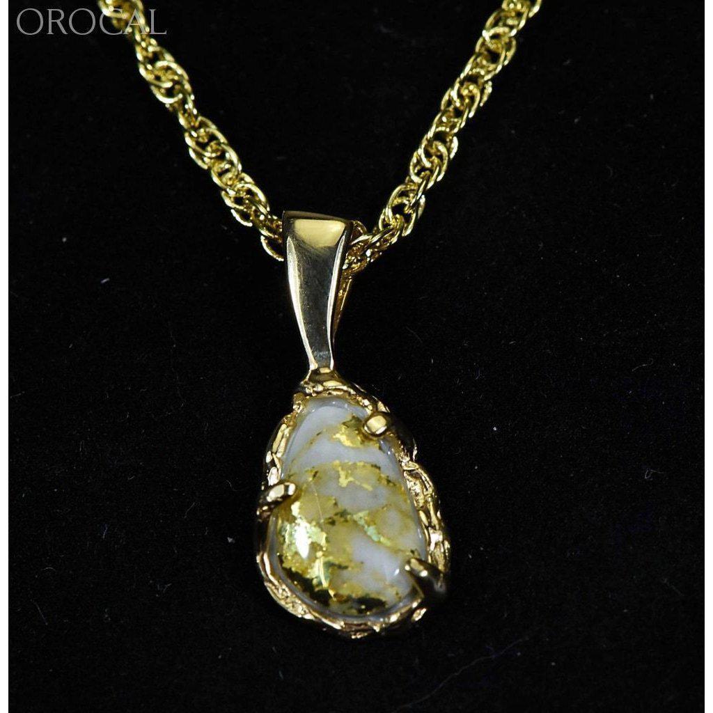 Orocal Gold Quartz Pendant PFFQ4-Destination Gold Detectors