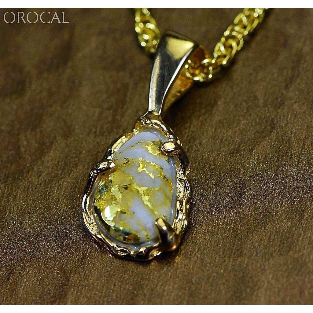 Orocal Gold Quartz Pendant PFFQ4-Destination Gold Detectors