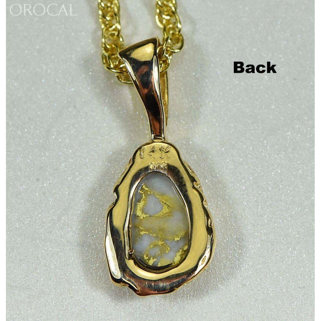 Orocal Gold Quartz Pendant PFFQ4-Destination Gold Detectors