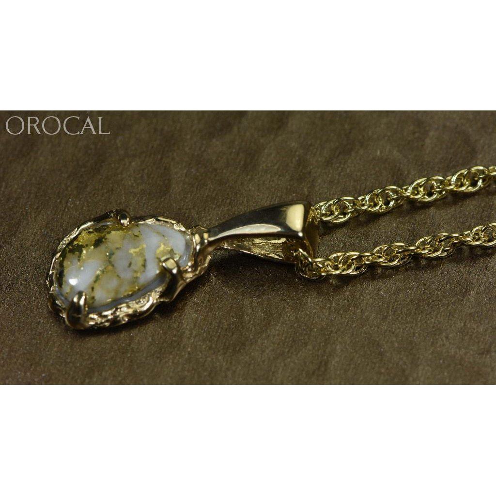 Orocal Gold Quartz Pendant PFFQ4-Destination Gold Detectors