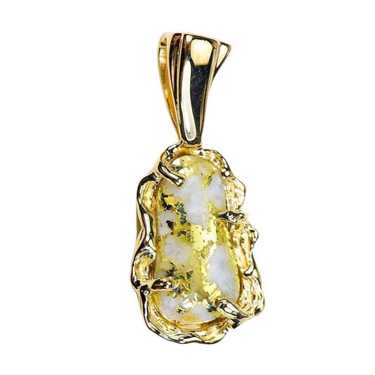Orocal Gold Quartz Pendant PFFQ5X-Destination Gold Detectors