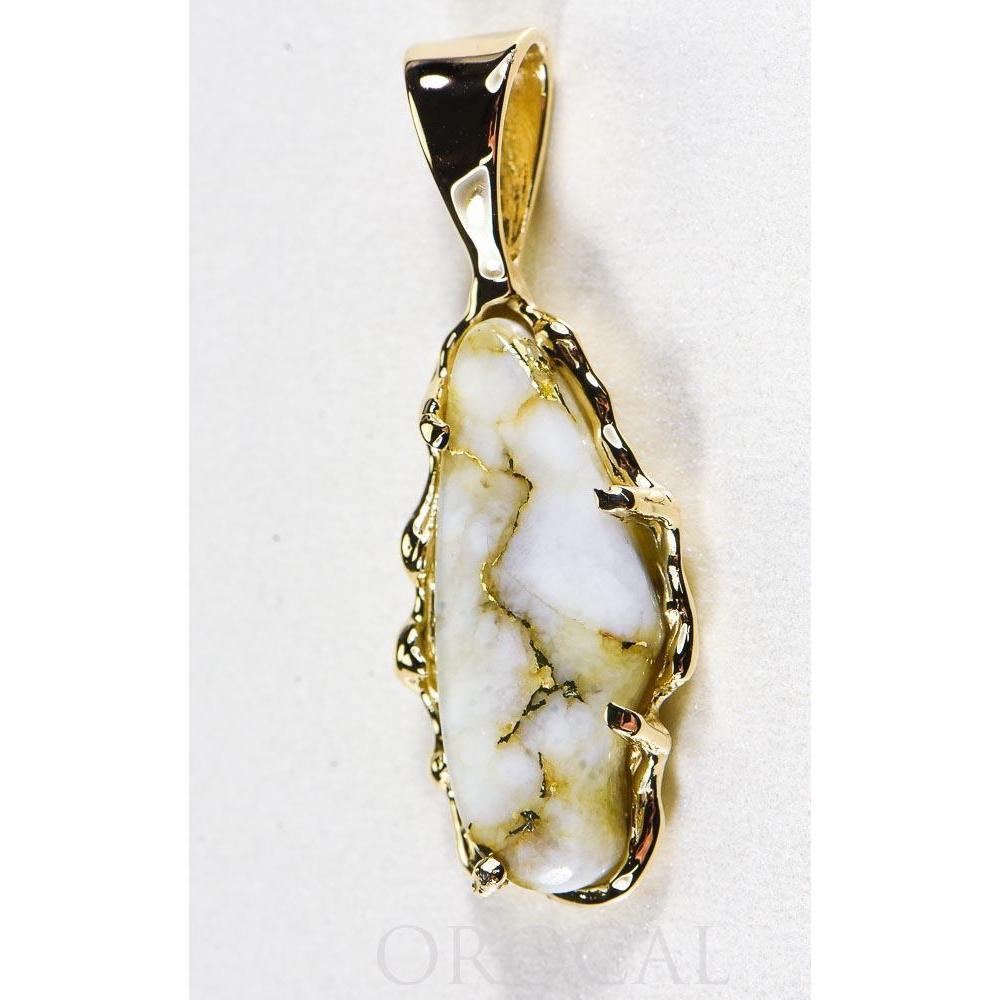 Orocal Gold Quartz Pendant - PFFQ6-Destination Gold Detectors