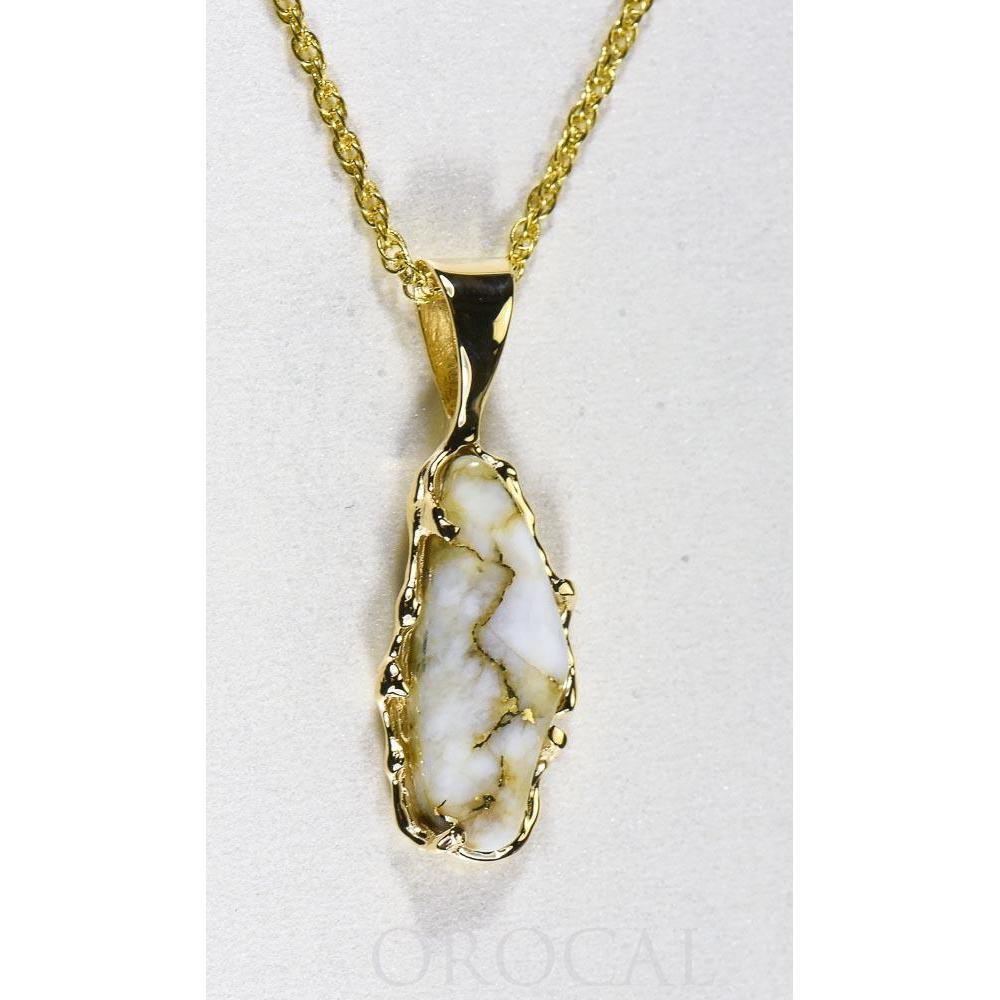 Orocal Gold Quartz Pendant - PFFQ6-Destination Gold Detectors