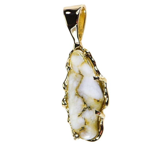 Orocal Gold Quartz Pendant - PFFQ6-Destination Gold Detectors