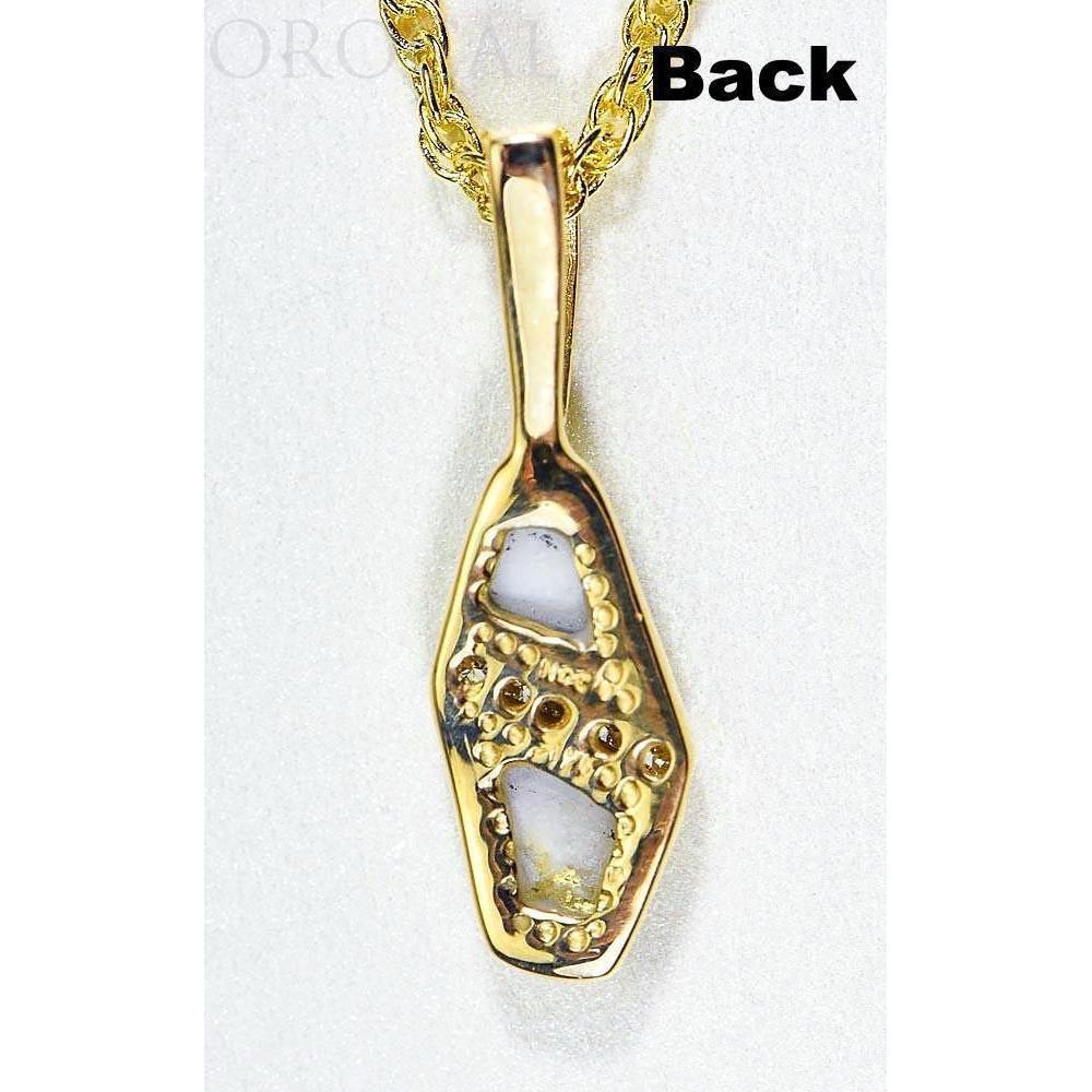 Orocal Gold Quartz Pendant PN1064DQ-Destination Gold Detectors