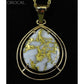 Orocal Gold Quartz Pendant PN1076JQ-Destination Gold Detectors