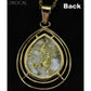 Orocal Gold Quartz Pendant PN1076JQ-Destination Gold Detectors