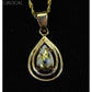 Orocal Gold Quartz Pendant PN1076XSQ-Destination Gold Detectors