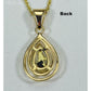 Orocal Gold Quartz Pendant PN1076XSQ-Destination Gold Detectors