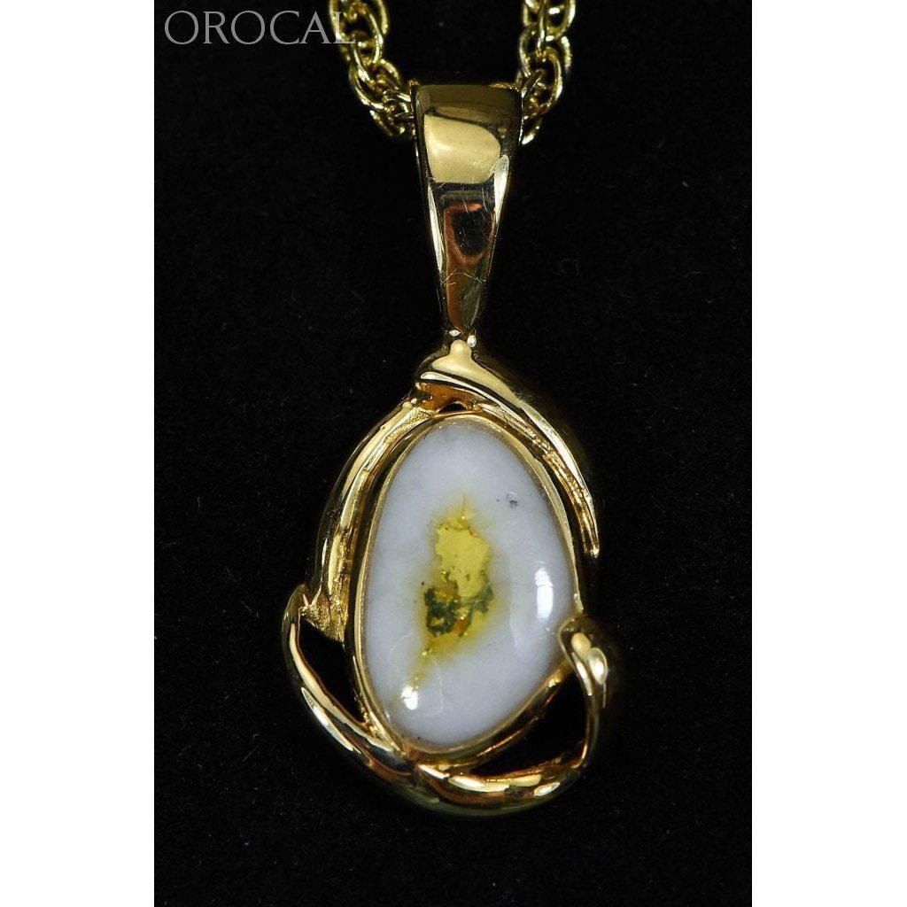 Orocal Gold Quartz Pendant PN1105Q-Destination Gold Detectors