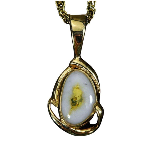 Orocal Gold Quartz Pendant PN1105Q-Destination Gold Detectors