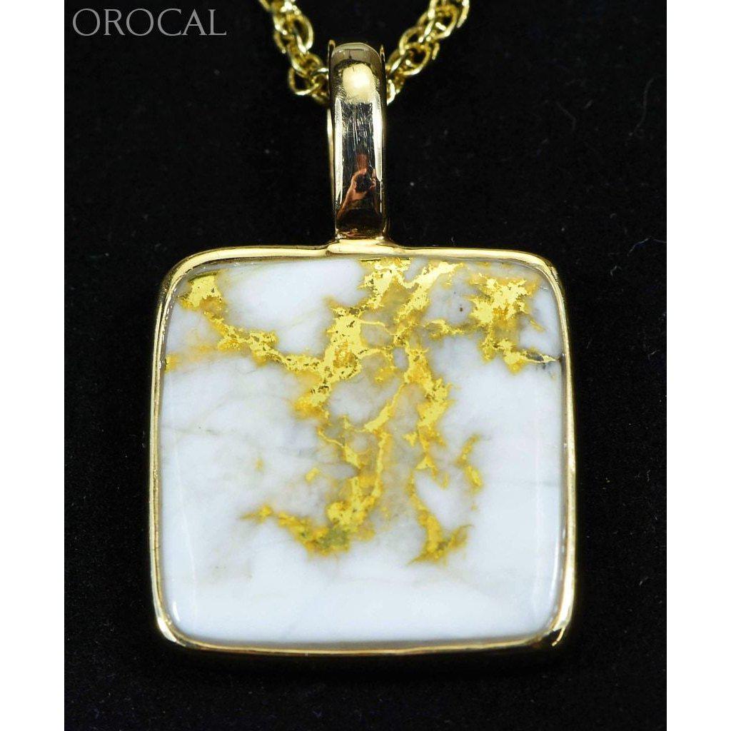 Orocal Gold Quartz Pendant PN1107Q-Destination Gold Detectors
