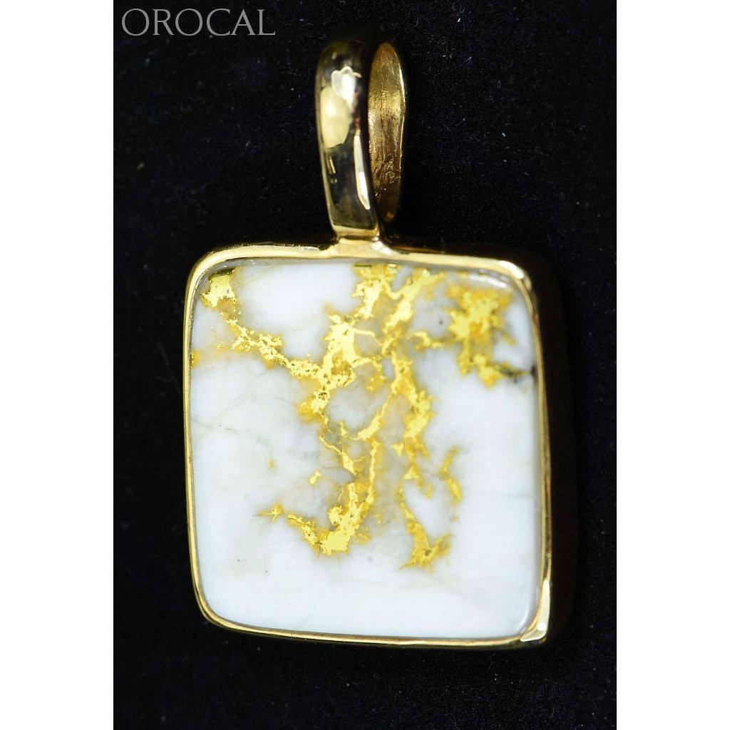 Orocal Gold Quartz Pendant PN1107Q-Destination Gold Detectors
