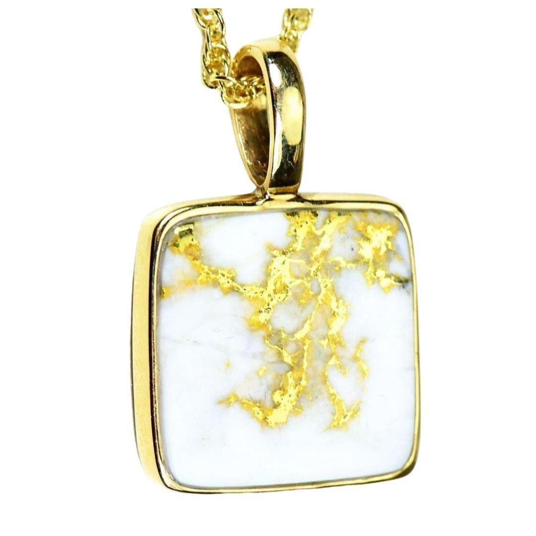 Orocal Gold Quartz Pendant PN1107Q-Destination Gold Detectors