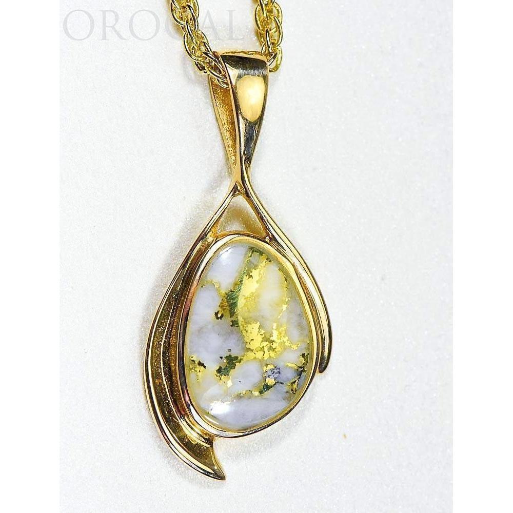 Orocal Gold Quartz Pendant PN1117Q-Destination Gold Detectors