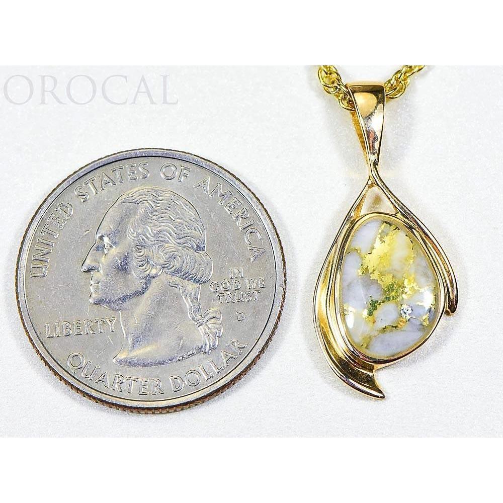 Orocal Gold Quartz Pendant PN1117Q-Destination Gold Detectors
