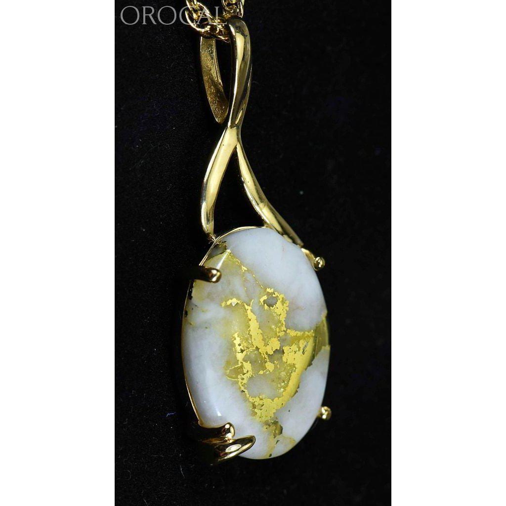 Orocal Gold Quartz Pendant PN1122Q-Destination Gold Detectors