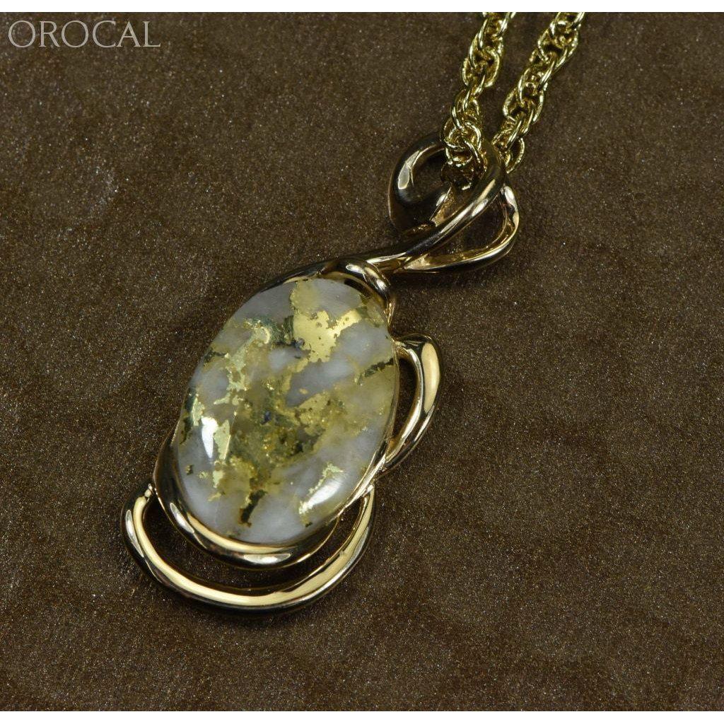 Orocal Gold Quartz Pendant PN1124Q-Destination Gold Detectors