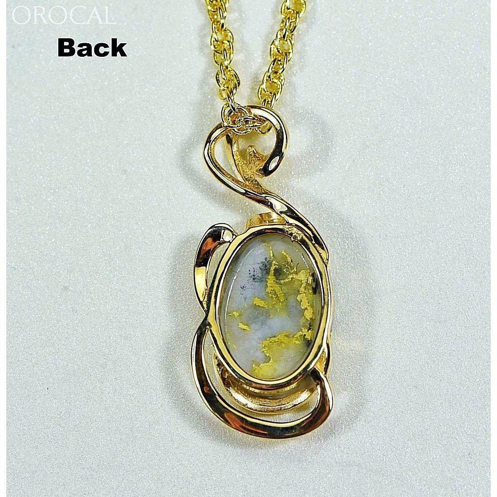 Orocal Gold Quartz Pendant PN1124Q-Destination Gold Detectors