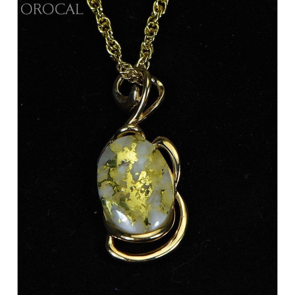 Orocal Gold Quartz Pendant PN1124Q-Destination Gold Detectors
