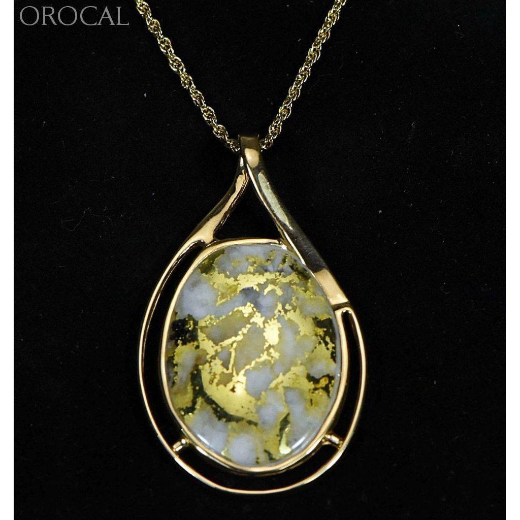 Orocal Gold Quartz Pendant PN1771Q-Destination Gold Detectors