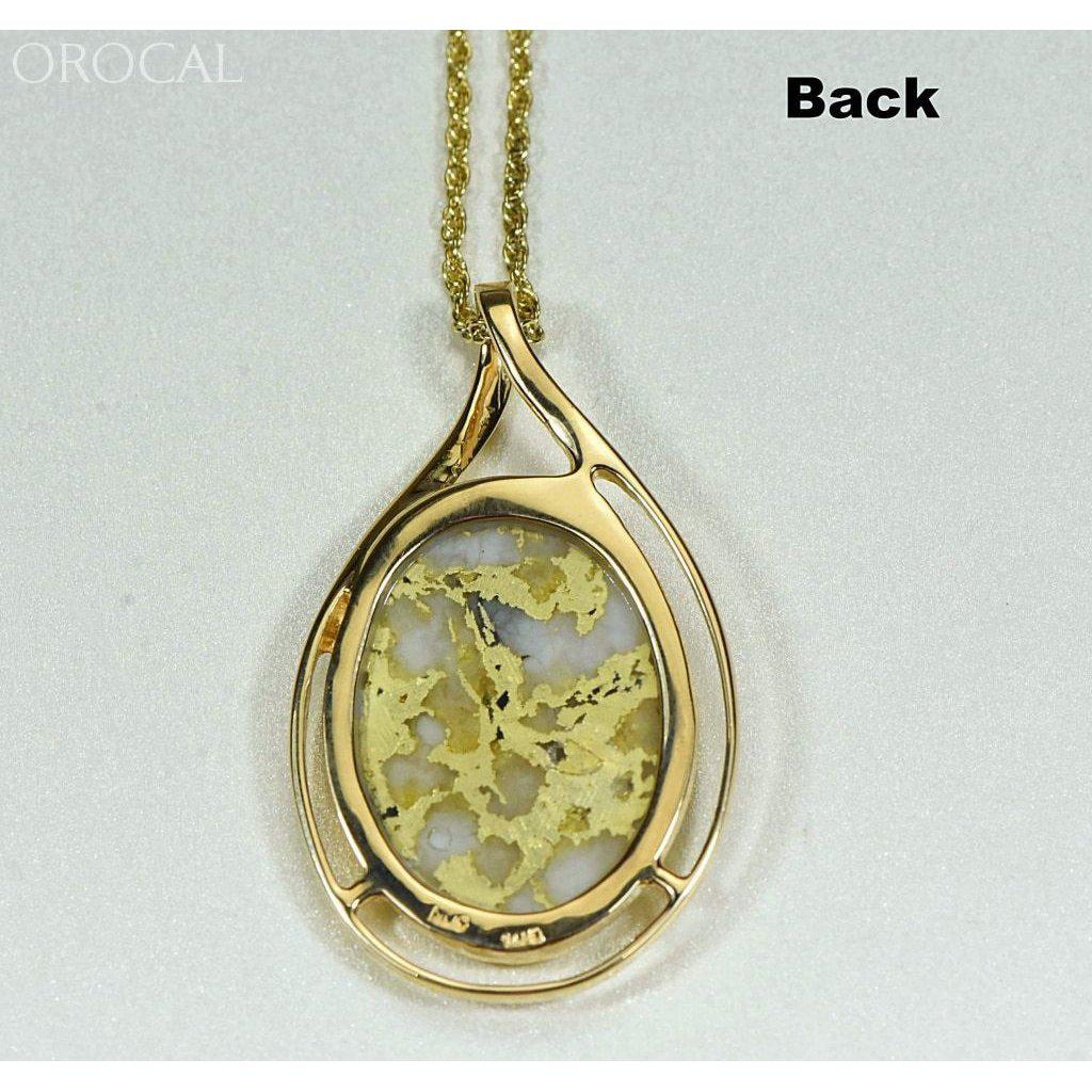 Orocal Gold Quartz Pendant PN1771Q-Destination Gold Detectors