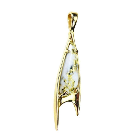 Orocal Gold Quartz Pendant PN3700QX-Destination Gold Detectors
