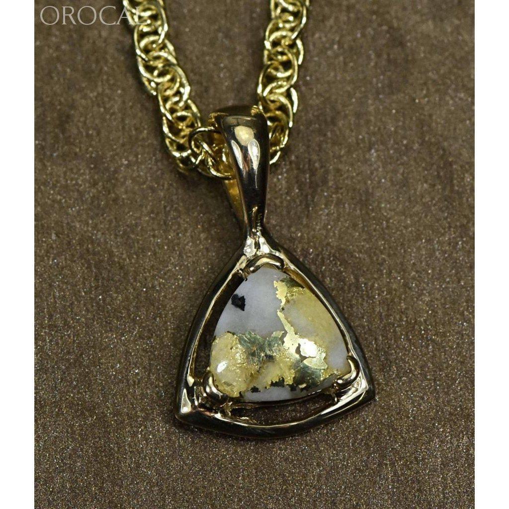 Orocal Gold Quartz Pendant PN441QX-Destination Gold Detectors