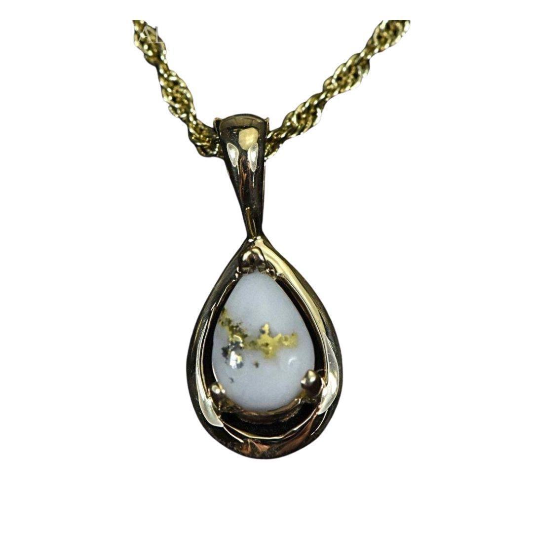 Orocal Gold Quartz Pendant PN442QX-Destination Gold Detectors