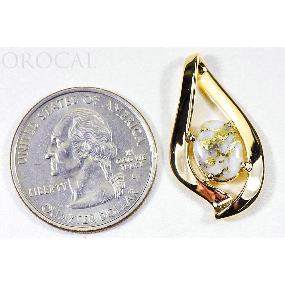 Orocal Gold Quartz Pendant PN564QX-Destination Gold Detectors