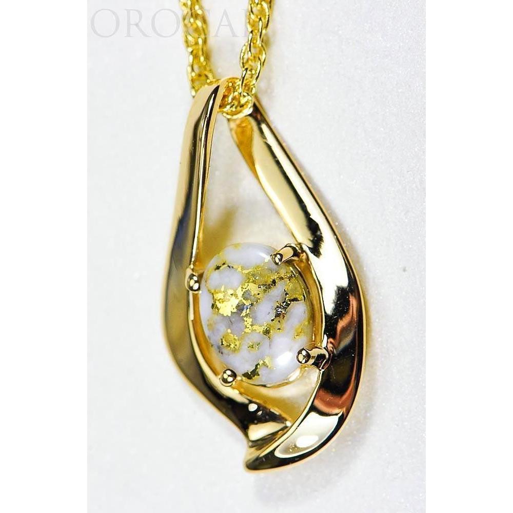 Orocal Gold Quartz Pendant PN564QX-Destination Gold Detectors