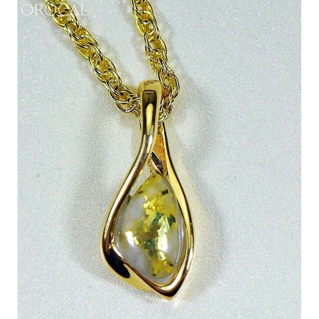 Orocal Gold Quartz Pendant PN601QX-Destination Gold Detectors