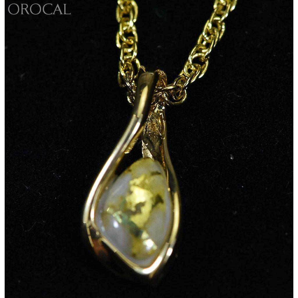 Orocal Gold Quartz Pendant PN601QX-Destination Gold Detectors