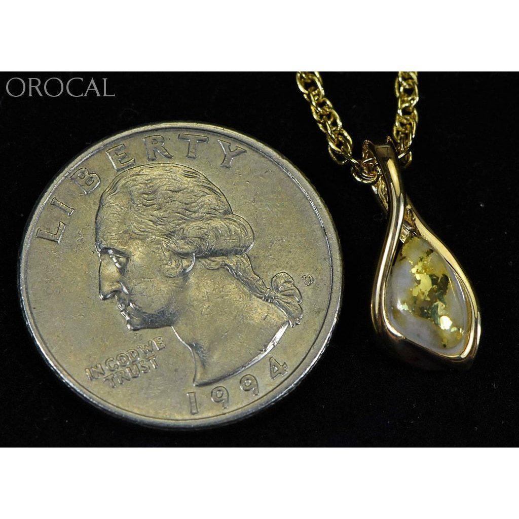 Orocal Gold Quartz Pendant PN601QX-Destination Gold Detectors