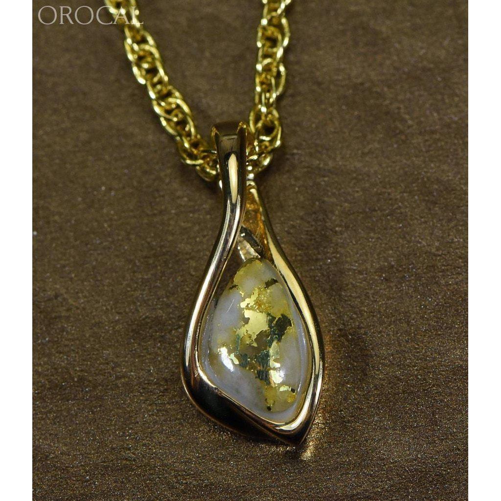 Orocal Gold Quartz Pendant PN601QX-Destination Gold Detectors