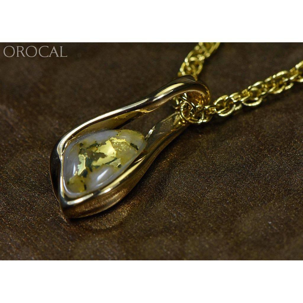 Orocal Gold Quartz Pendant PN601QX-Destination Gold Detectors