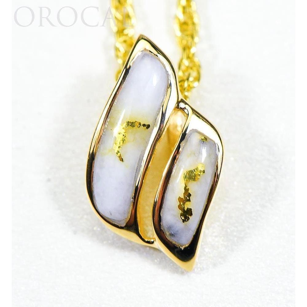 Orocal Gold Quartz Pendant PN645QX-Destination Gold Detectors