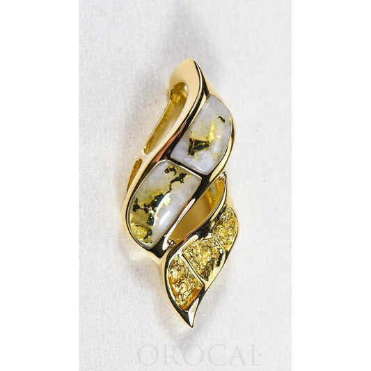 Orocal Gold Quartz Pendant - PN649NQ-Destination Gold Detectors