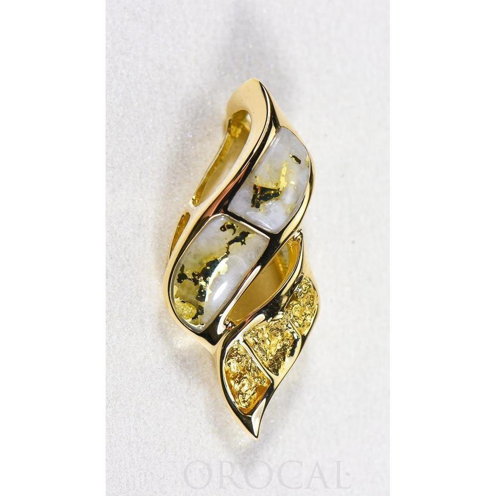 Orocal Gold Quartz Pendant - PN649NQ-Destination Gold Detectors