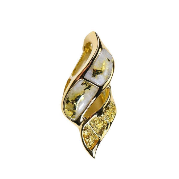 Orocal Gold Quartz Pendant - PN649NQ-Destination Gold Detectors