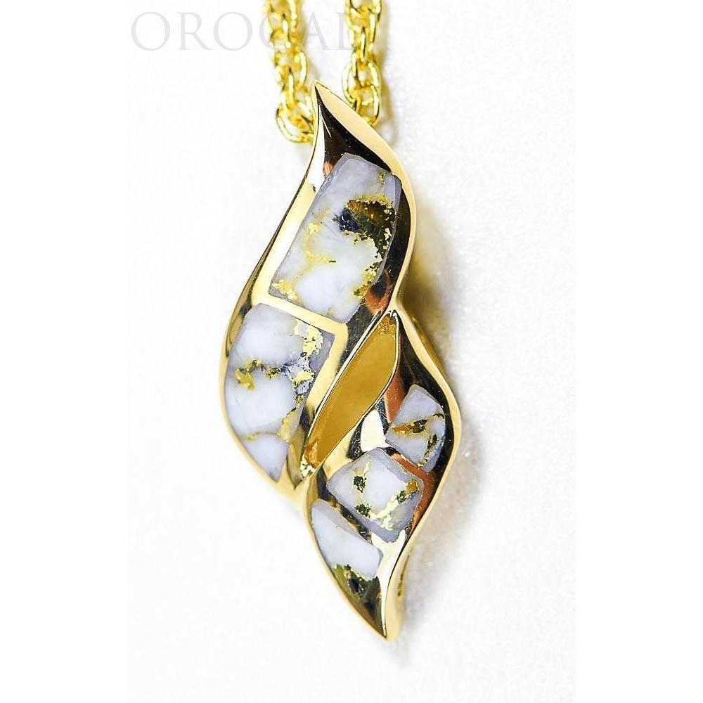 Orocal Gold Quartz Pendant PN649QX-Destination Gold Detectors