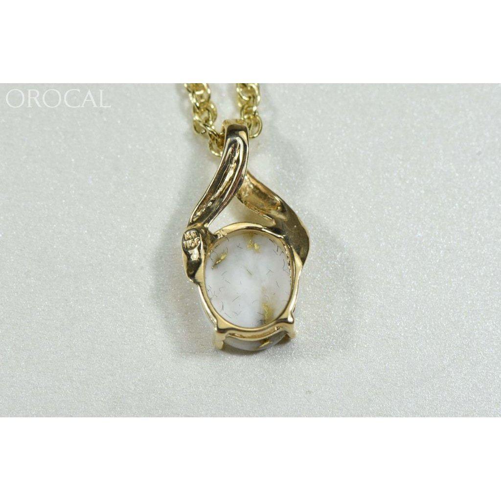 Orocal Gold Quartz Pendant PN752QX-Destination Gold Detectors