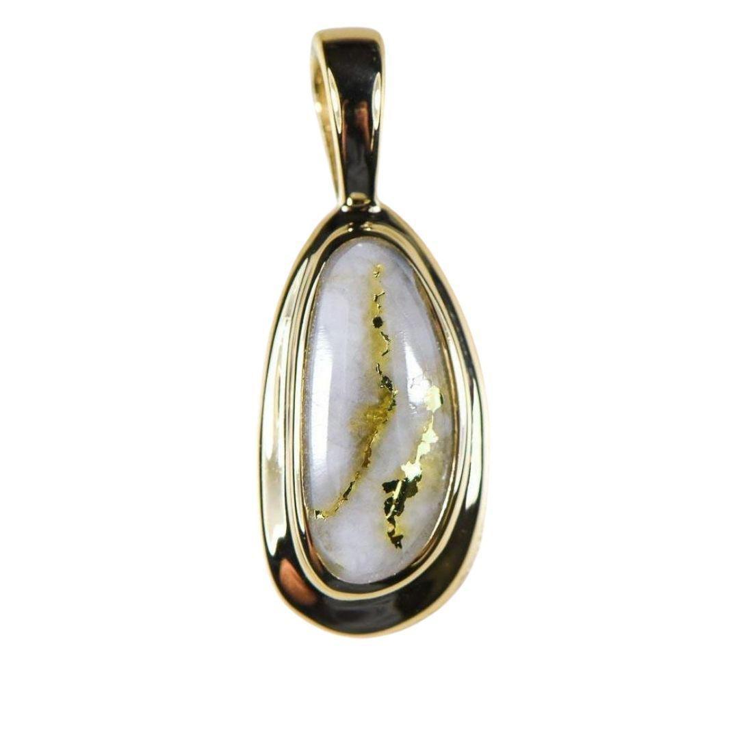 Orocal Gold Quartz Pendant PN762Q-Destination Gold Detectors