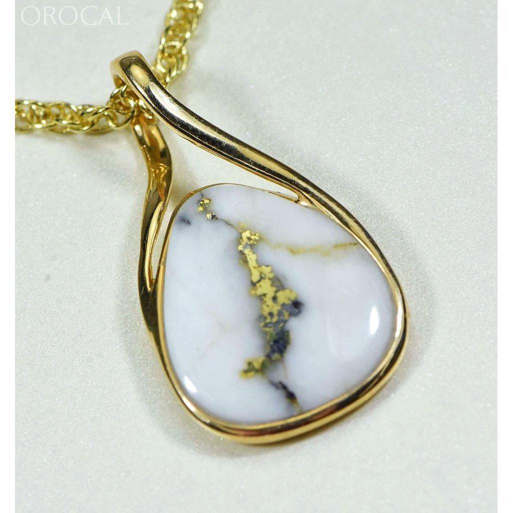 Orocal Gold Quartz Pendant PN767QX-Destination Gold Detectors