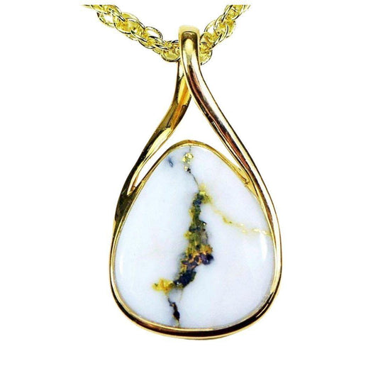 Orocal Gold Quartz Pendant PN767QX-Destination Gold Detectors
