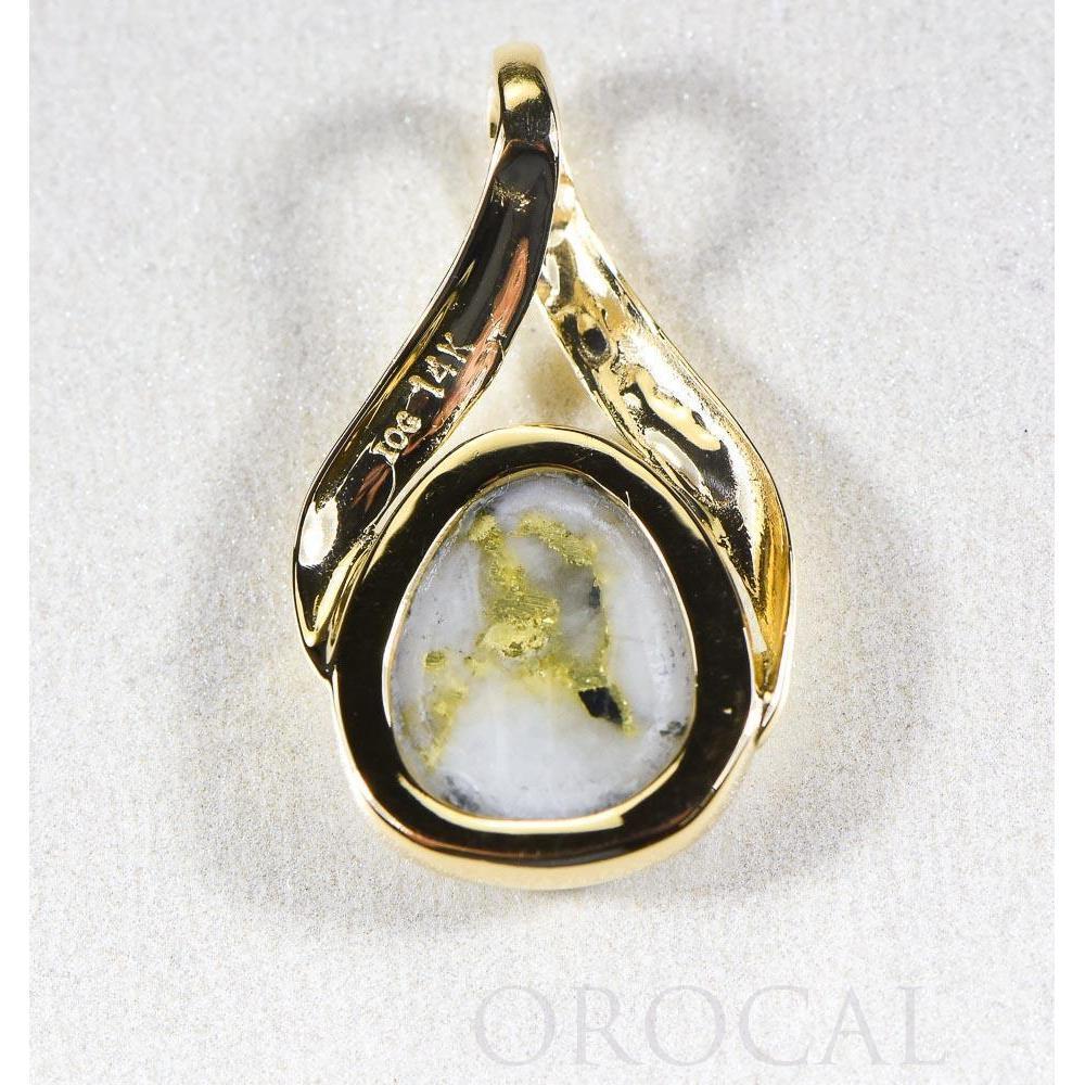 Orocal Gold Quartz Pendant PN782QX-Destination Gold Detectors