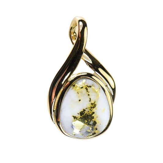 Orocal Gold Quartz Pendant PN782QX-Destination Gold Detectors