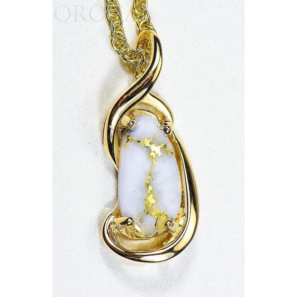 Orocal Gold Quartz Pendant PN784LQX-Destination Gold Detectors