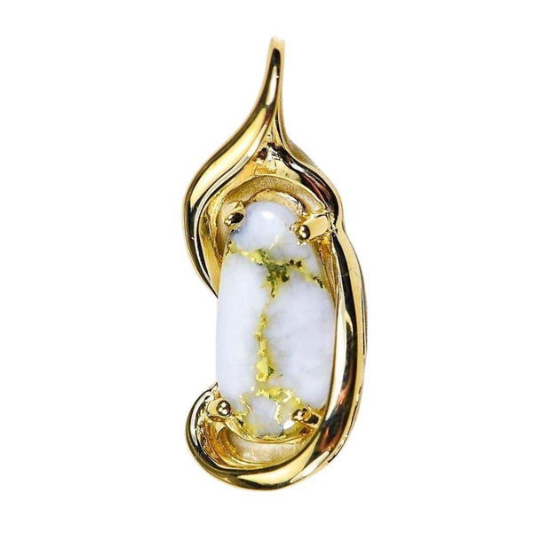 Orocal Gold Quartz Pendant PN784LQX-Destination Gold Detectors