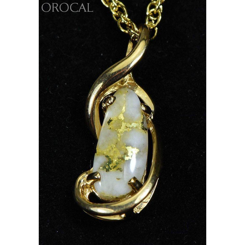 Orocal Gold Quartz Pendant PN784QX-Destination Gold Detectors